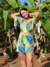 Tropical Leaf Romper - Ari Belle Estilos