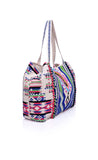 TRIBAL HAND-BEADED WEEKENDER - Ari Belle Estilos