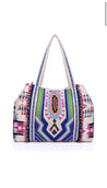 TRIBAL HAND-BEADED WEEKENDER - Ari Belle Estilos