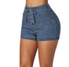 Lace Up Short Jean - Ari Belle Estilos