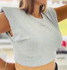 Casual Crop Top - Ari Belle Estilos