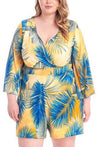 Tropical Leaf Romper - Ari Belle Estilos